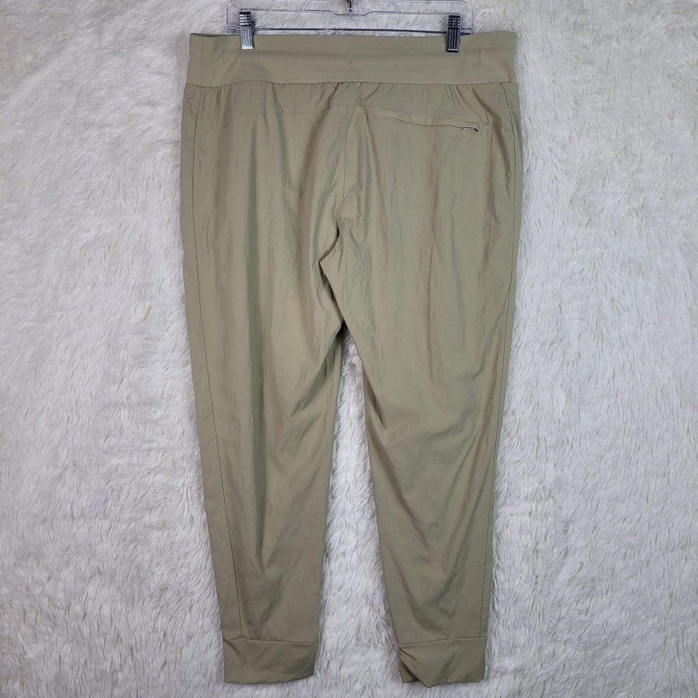 Athleta Trekkie North Jogger Tan Hiking Pants Womens 16 - Picture 4 of 11